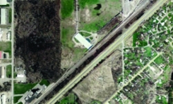 map view of pierce highway and sanders road lot